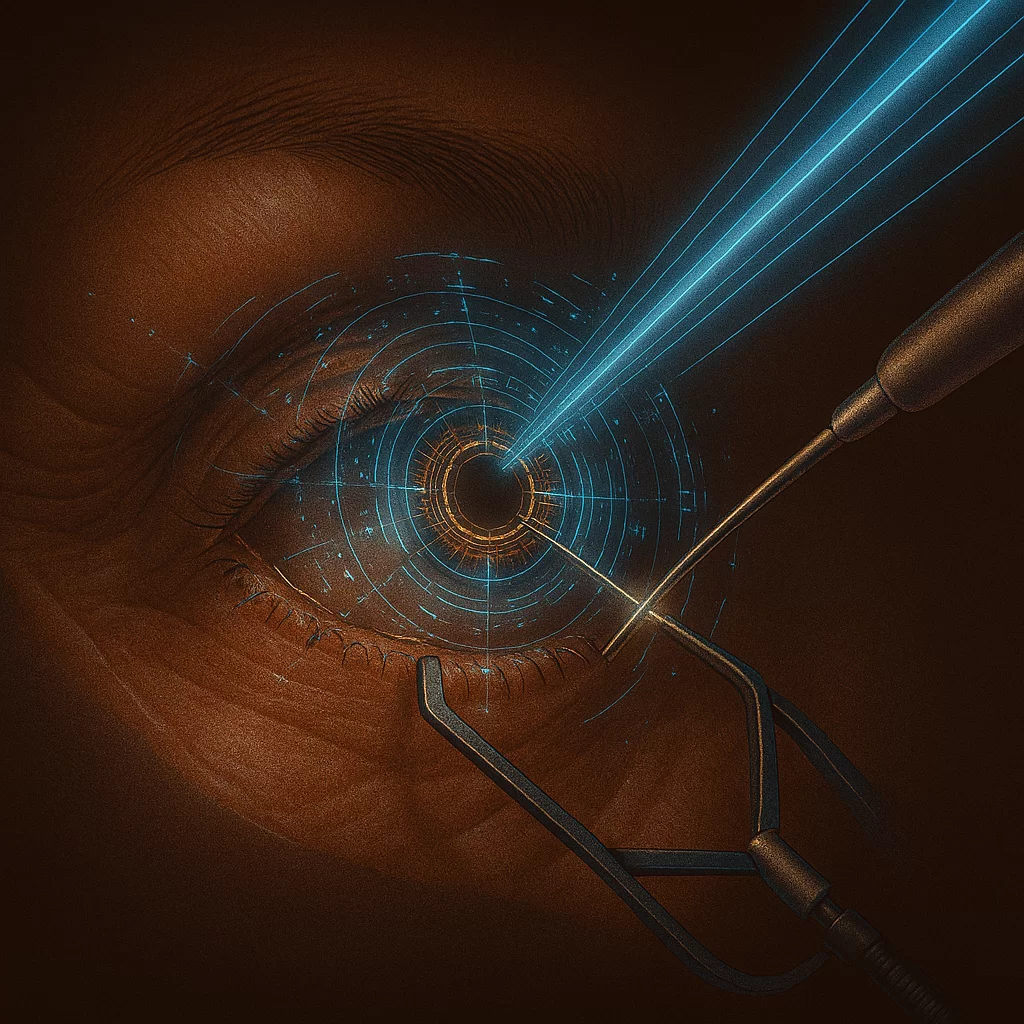 Tecnologia avançada de cirurgia ocular